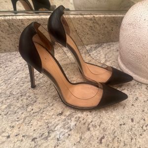 Gianvito Rossi Black PVC heels 38.5